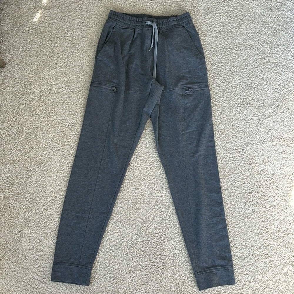 Grey Sweats w/ Zipper